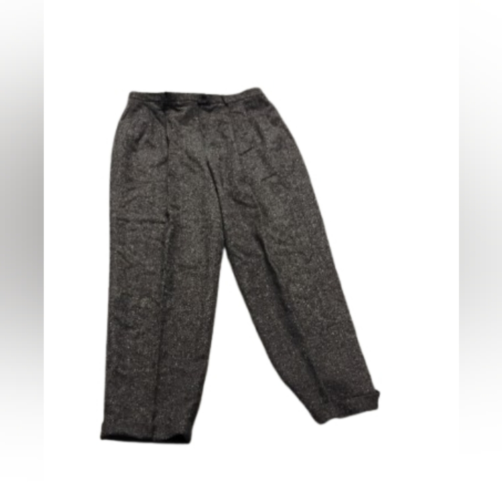 NWT Lauren Ralph Lauren Women's Cuffed Lambswool Pants Sz 14W